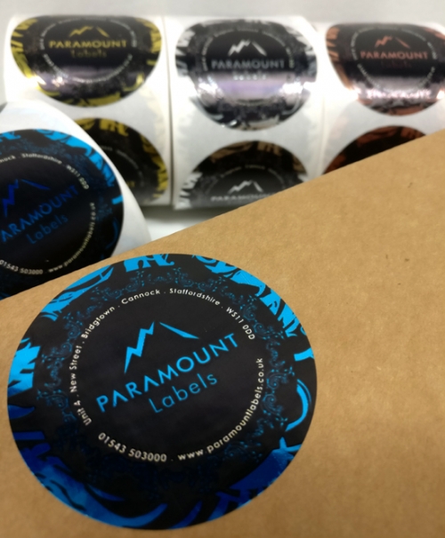 Paramount Labels Cardboard Box Labels: